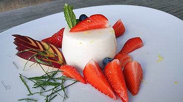 Panna Cotta al sambuco