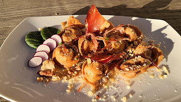 Tortelli di “Schüttelbrot”