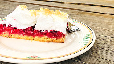 Crostata morbida di ribes