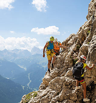 Via ferrate nelle Dolomiti in Alto Adige