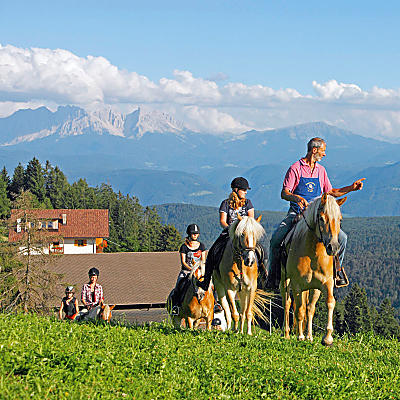 Vacanze in un maso per appassionati di cavalli in Alto Adige