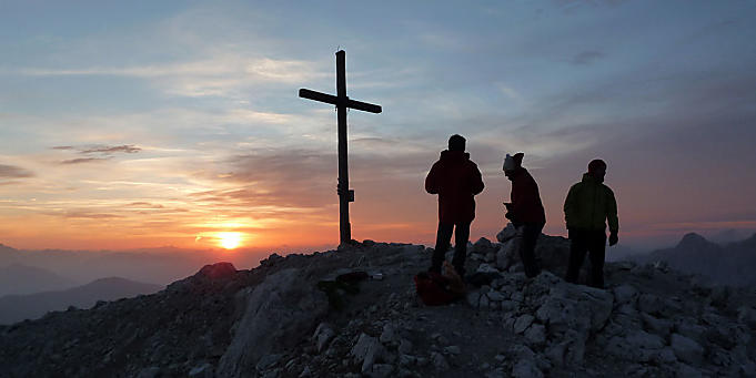 L’alba sul Sass de Putia - Alto Adige