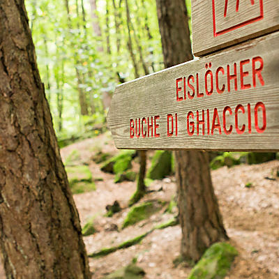 Buche di ghiaccio di Appiano: refrigerio inaspettato