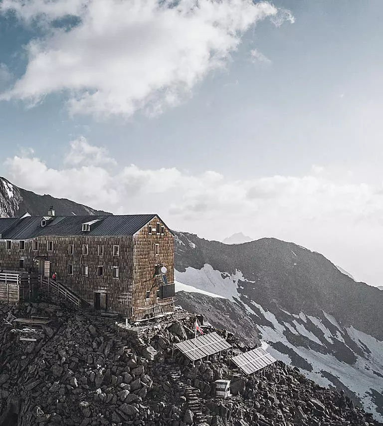 Il rifugio Bicchiere nelle Alpi - Alto Adige Rifugio Bicchiere: il rifugio più elevato dell’Alto Adige