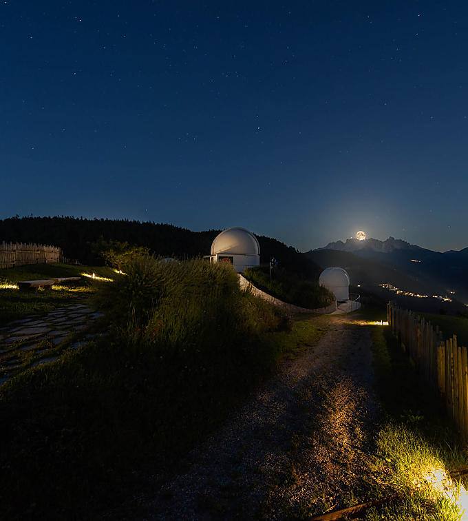 Osservatorio astronomico di San Valentino: l’astrovillaggio