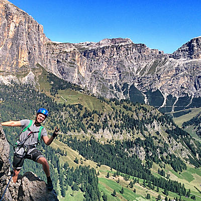 Via ferrata Tridentina: un cuore di pietra