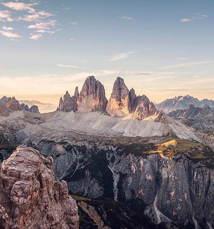 Tre Cime: simbolo delle Dolomiti