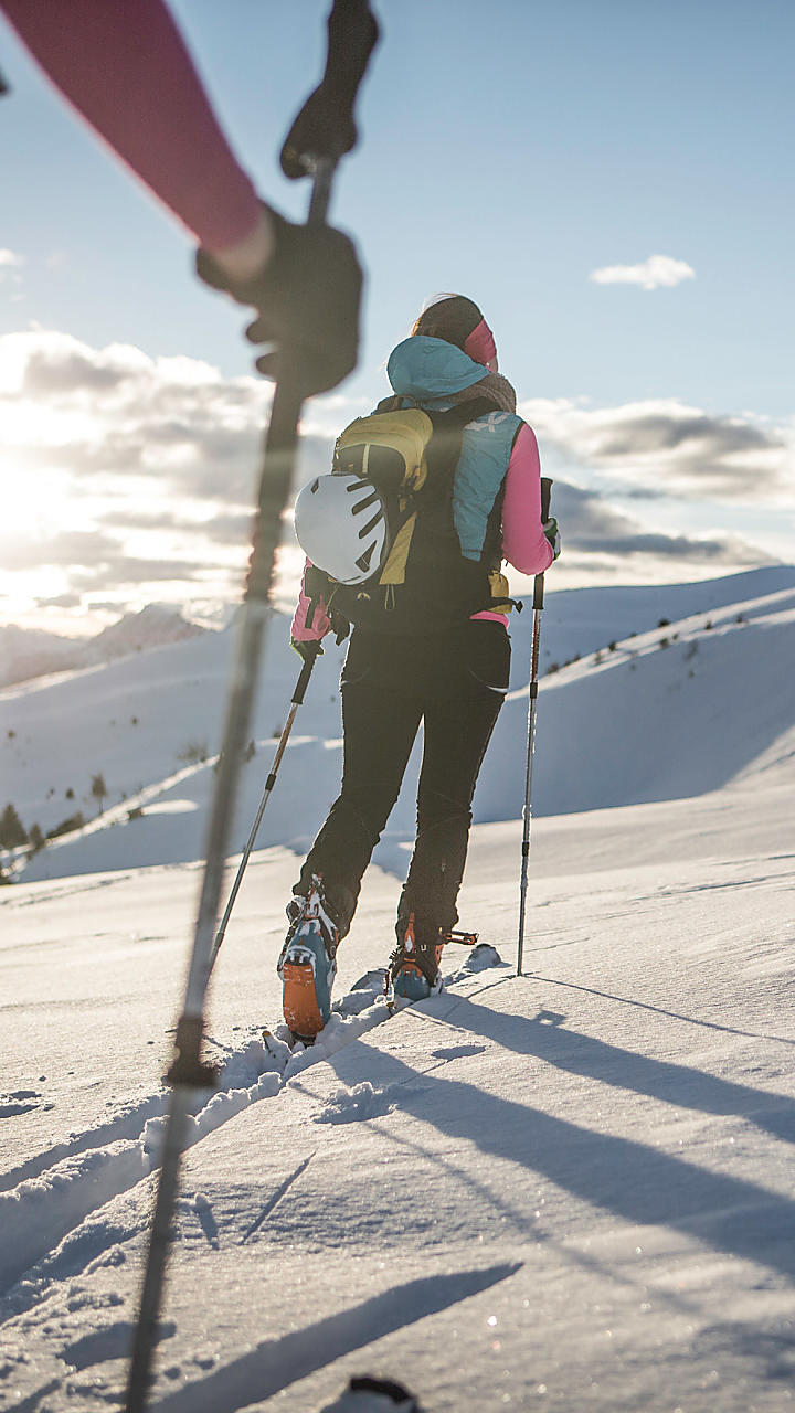 Prime curve su piste intatte