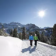 Sentieri invernali preparati e invitanti rifugi alpini - TG San Vigilio-San Martino