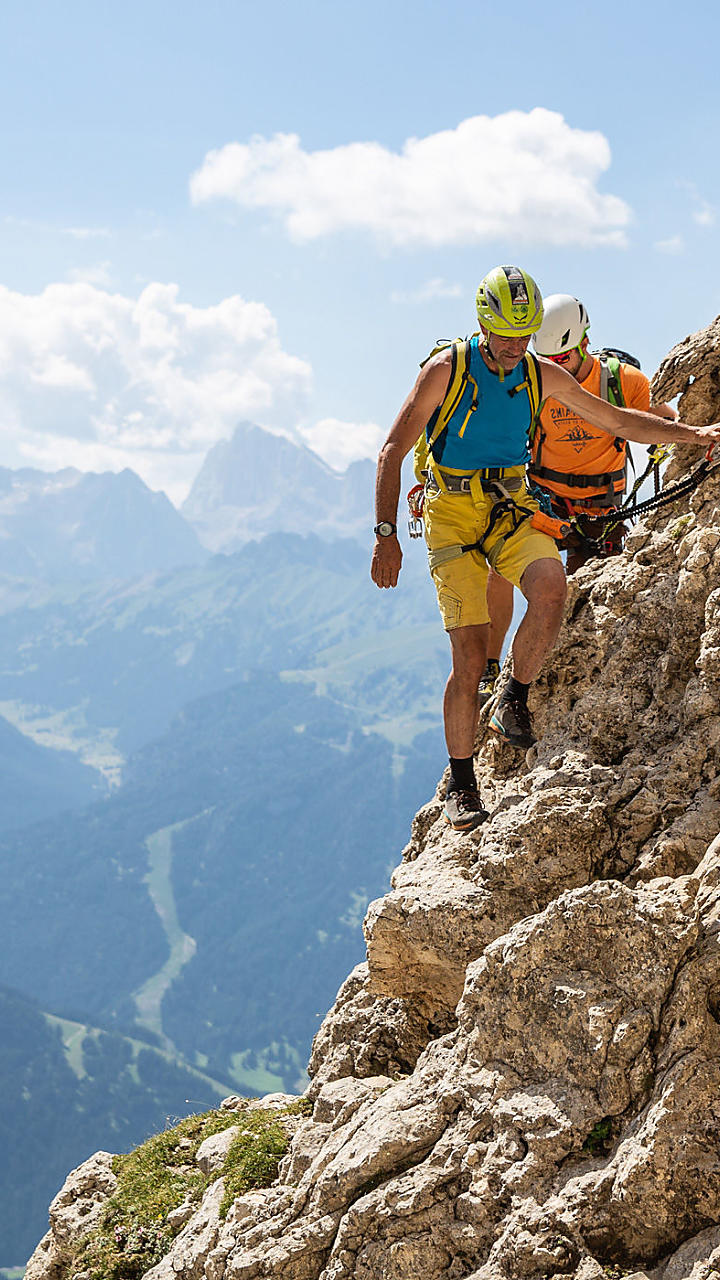 Via ferrate nelle Dolomiti in Alto Adige