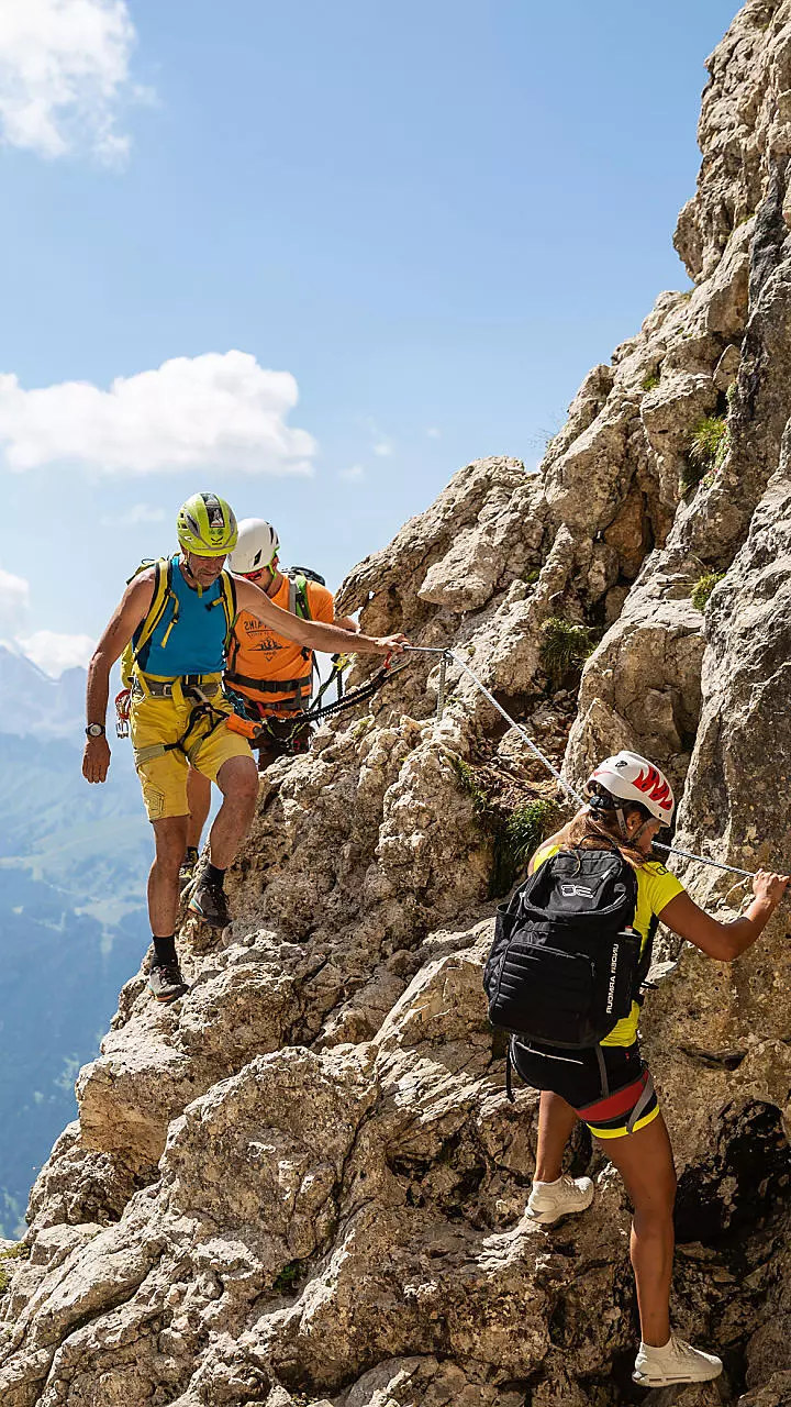 Via ferrate nelle Dolomiti in Alto Adige