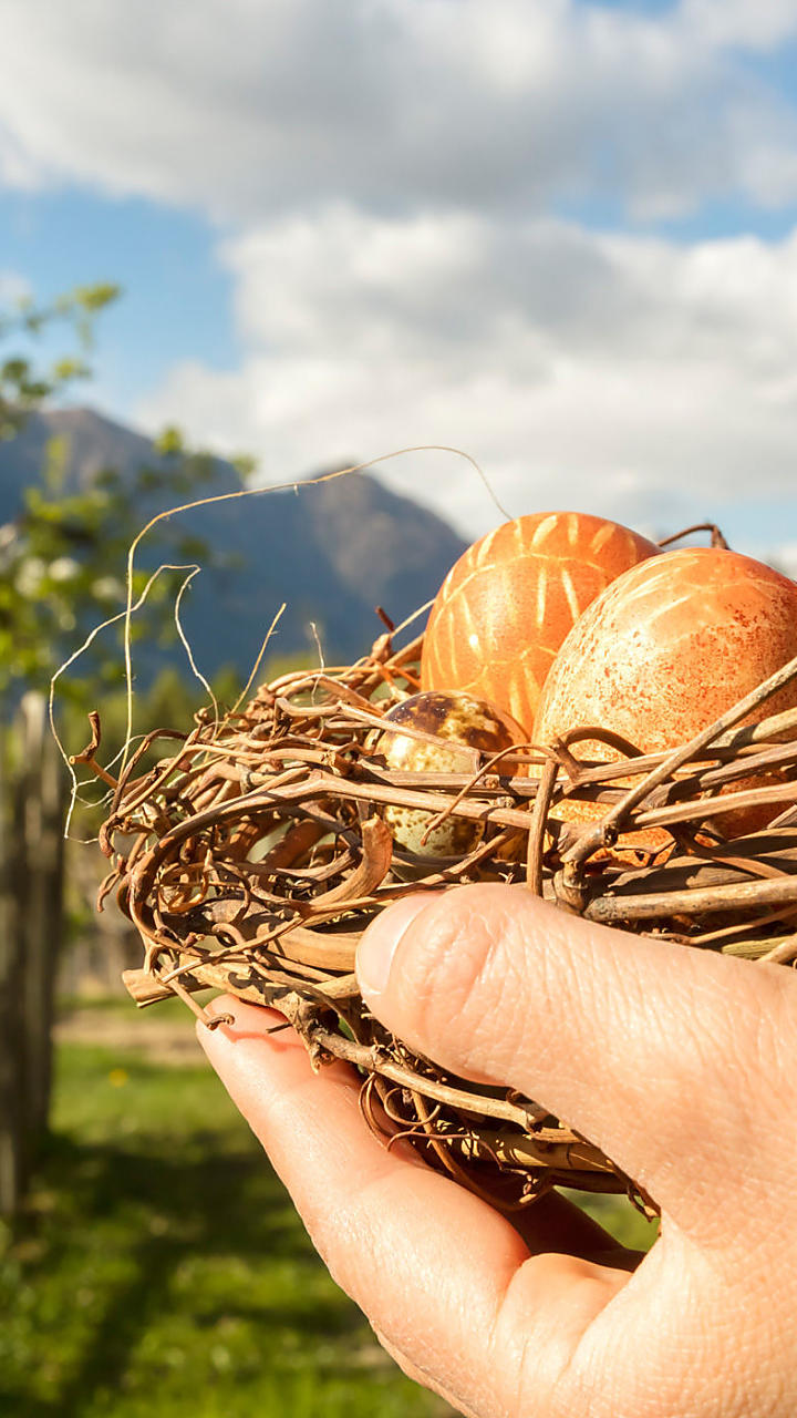 Pasqua colorata nei masi dell’Alto Adige