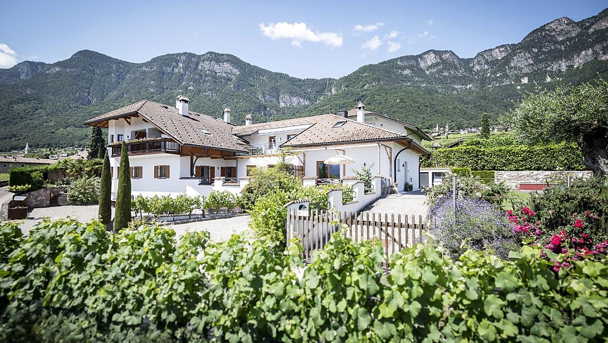 Una vacanza con noi al Traubenhof è sempre anche un'immersione nel paesaggio naturale intorno a Caldaro.