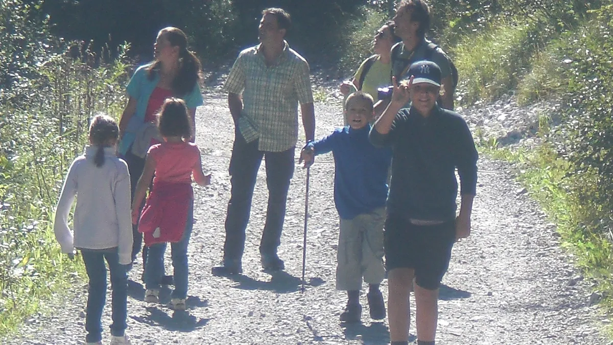 Gemeinsame Wanderung