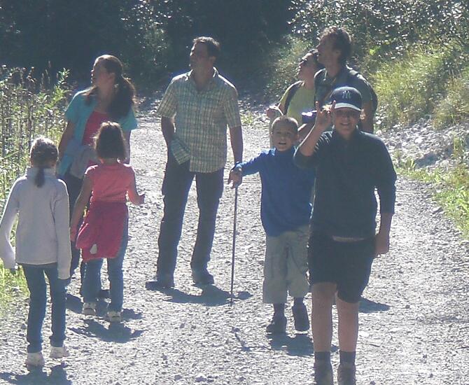 Gemeinsame Wanderung