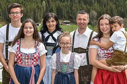 La famiglia Schwingshackl