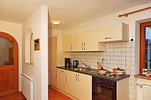 Cucina abitabile nella nuova casa