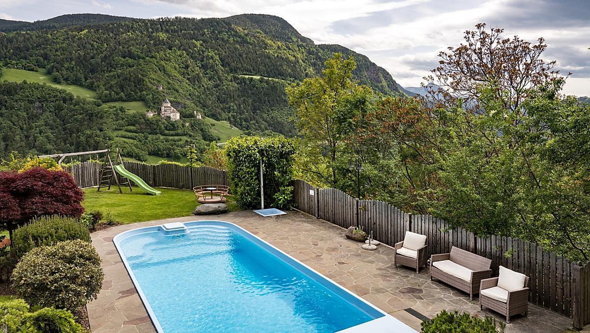 Piscina con vista
