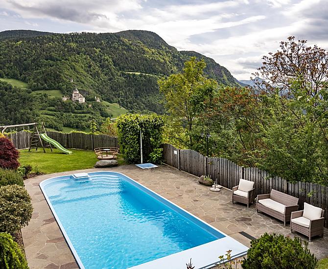 Piscina con vista