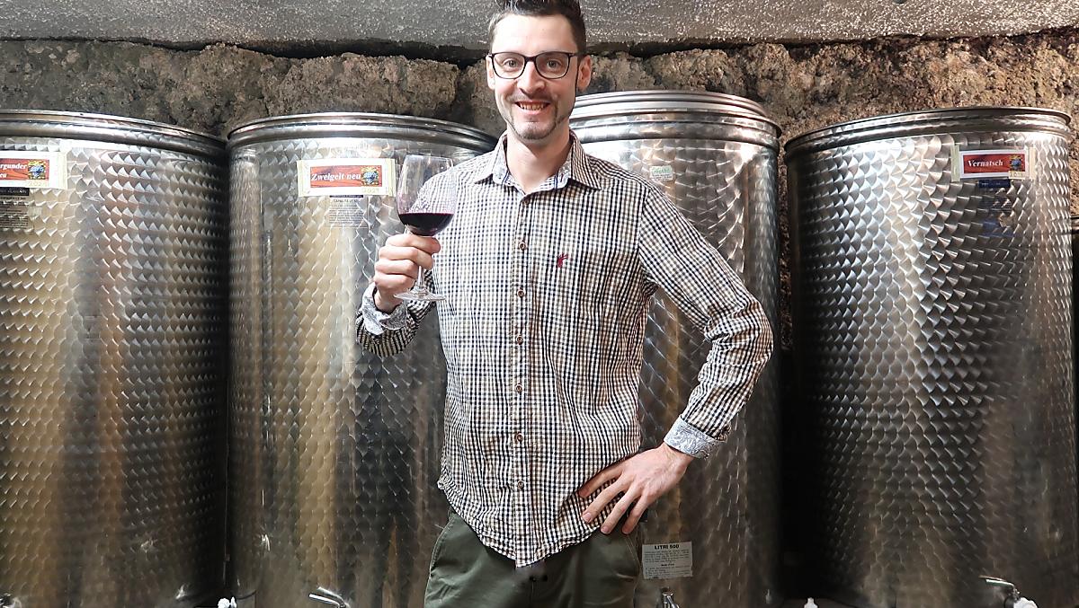 Su prenotazione, visita guidata al maso e alla cantina.