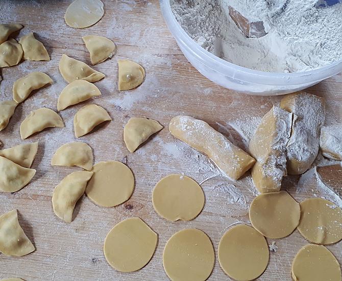Schlutzkrapfen fatti in casa