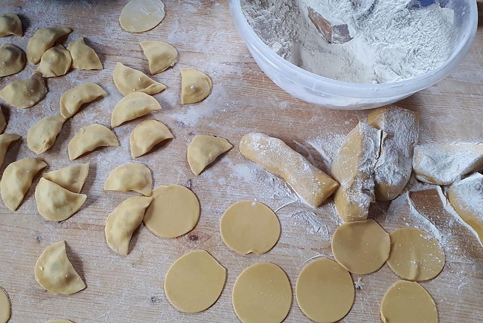 Schlutzkrapfen fatti in casa