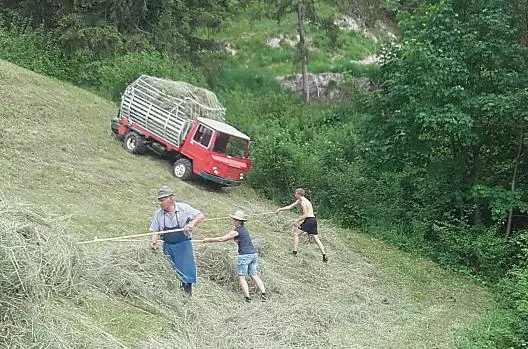 Lavorare con il fieno