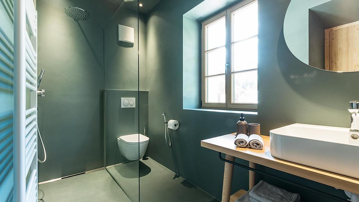 Il bagno dell'appartamento vacanze Linde