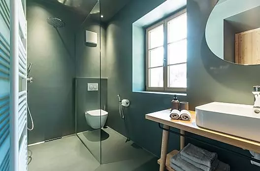 Il bagno dell'appartamento vacanze Linde