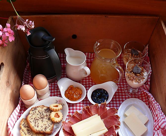 Il cestino per la colazione