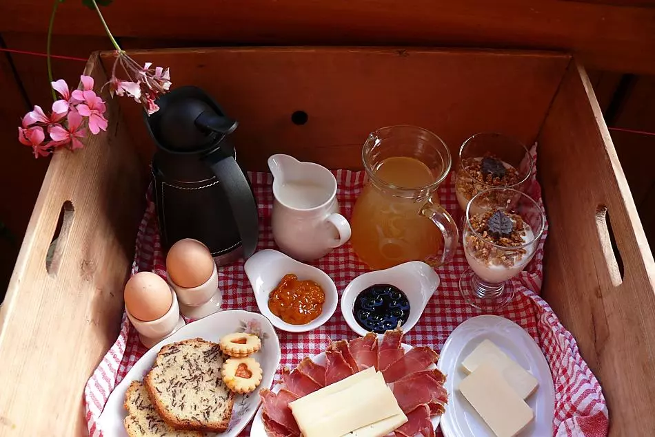Il cestino per la colazione