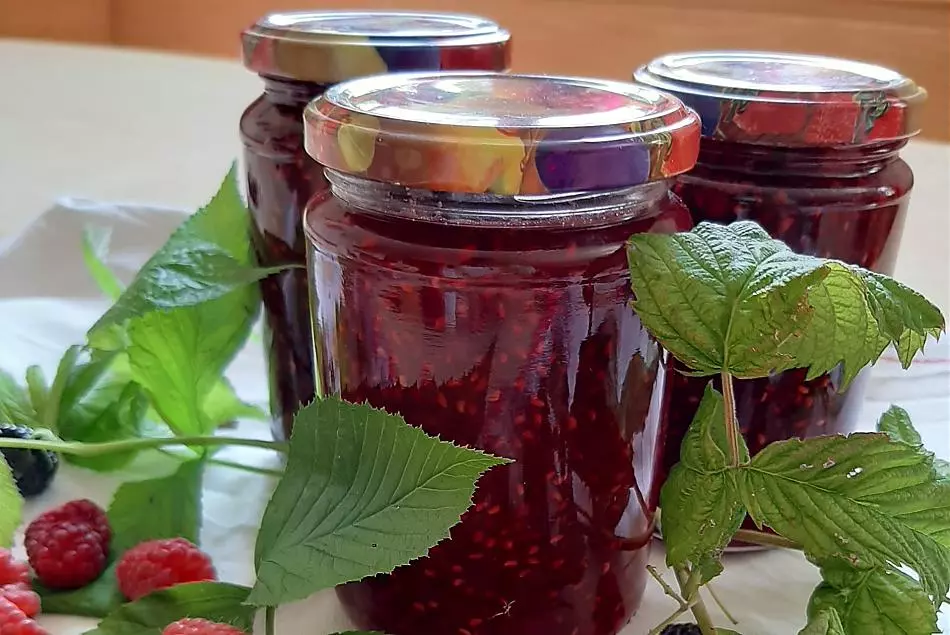 Marmellata di lamponi fatta in casa