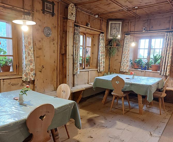 La Stube in legno di cirmolo