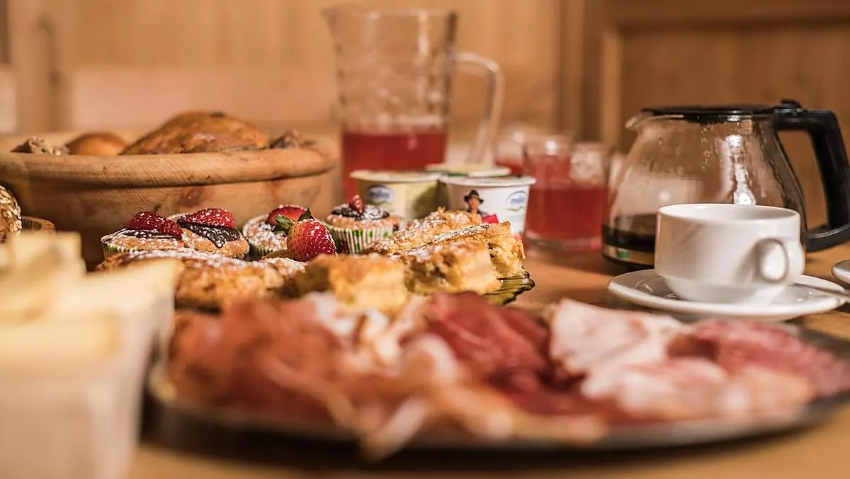 Colazione nel nostro accogliente salotto