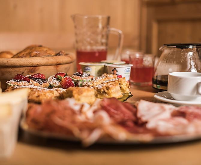 Colazione nel nostro accogliente salotto