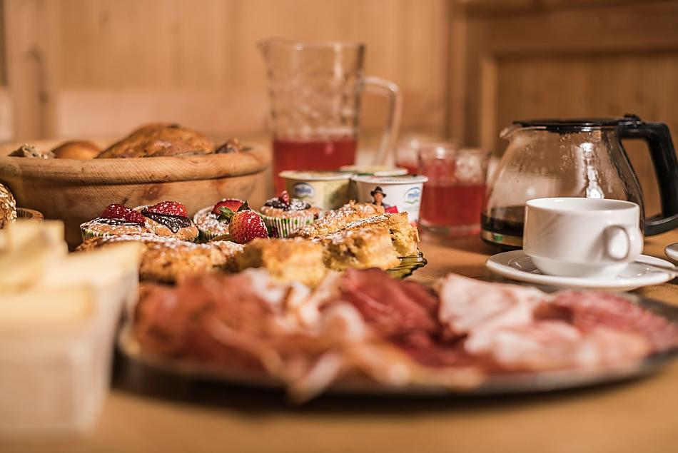 Colazione nel nostro accogliente salotto
