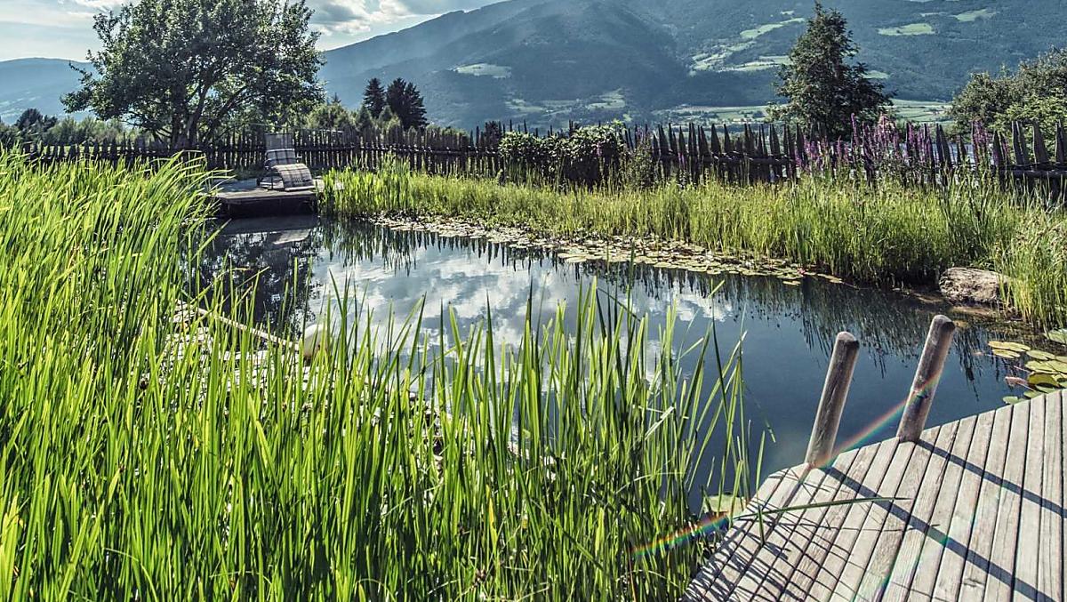 Il laghetto naturale in cui nuotare