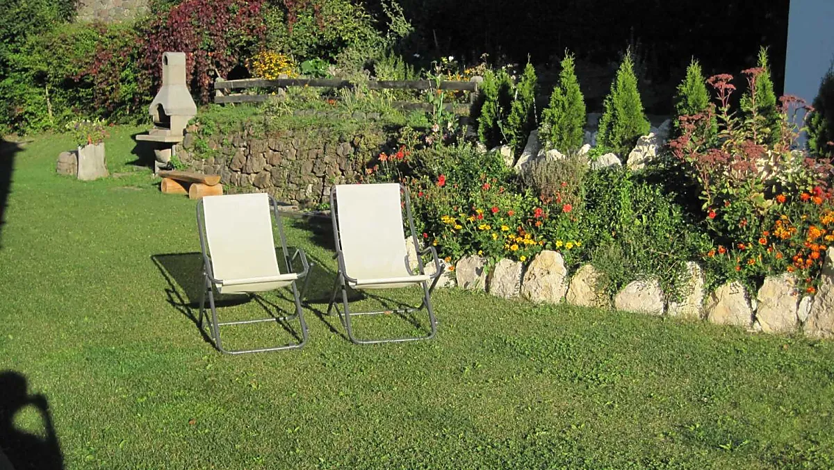 Il nostro prato per prendere il sole in autunno