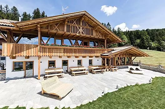 Il maso Ahner Berghof con splendida terrazza solarium