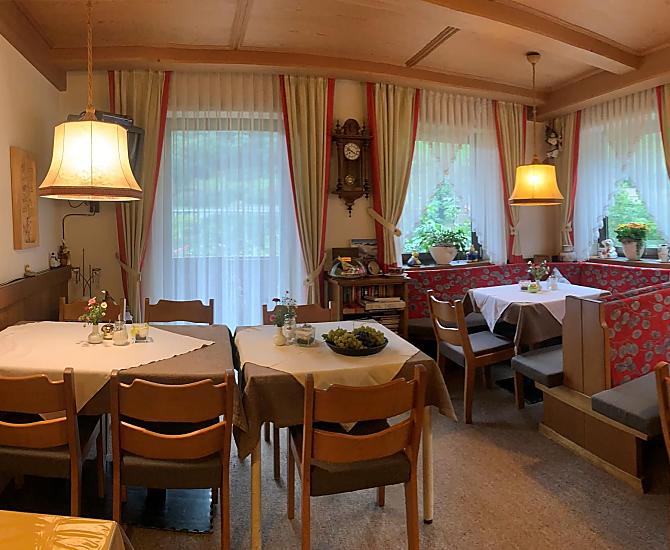 La sala delle colazioni