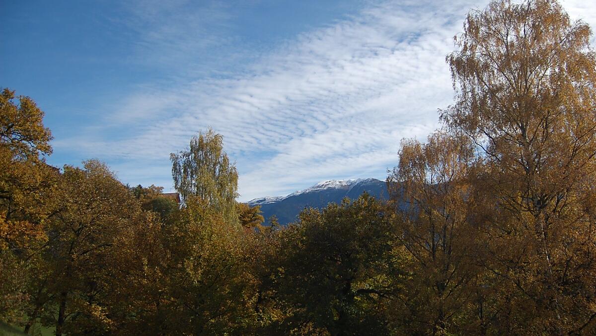 L'autunno è arrivato nella nostra regione.