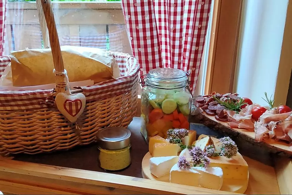Un'abbondante colazione