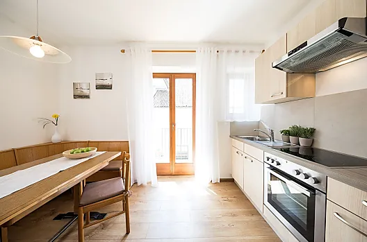 Cucina abitabile del Pink Lady