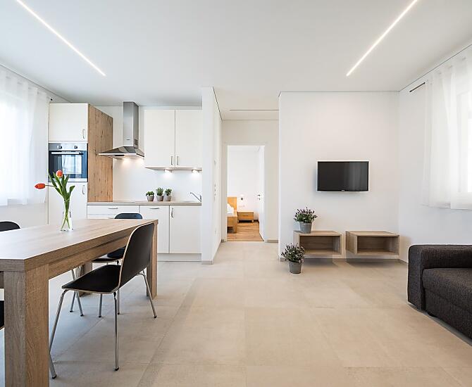 Cucina abitabile del Marille