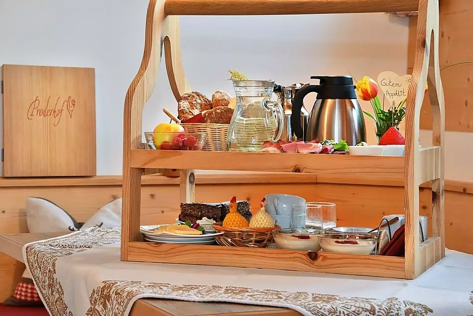 Cestino per la colazione al Proderhof
