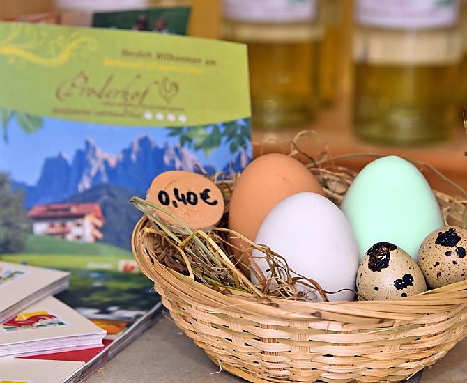 Variazione di uova: di gallina e di quaglia