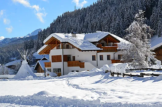 Il nostro maso in inverno