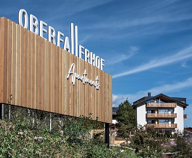 L'ingresso dell'Oberfallerhof