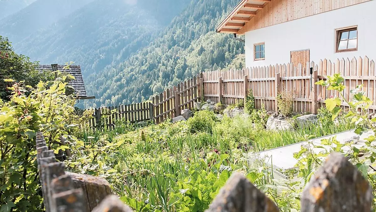 L'orto di verdure e quello di erbe aromatiche