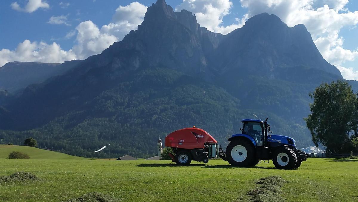 Il mangime viene quindi pressato e confezionato per poterlo impiegare il prossimo inverno.